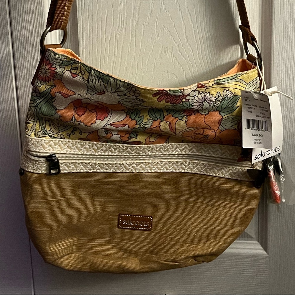 Sakroots Soft Bucket Owl Bag